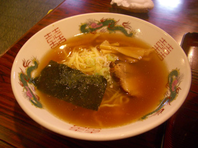 小盛りラーメン