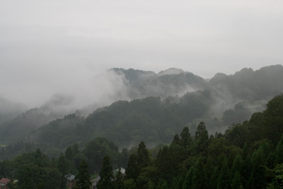 霧の松代