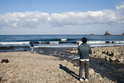 青海川河口