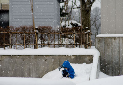 子供は風の子、雪の子、元気な子