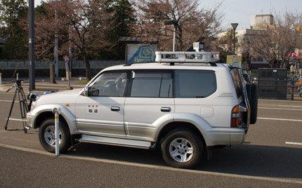 NHK報道車