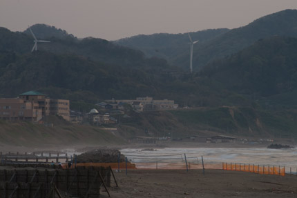 日没が近づくと共に寒くなってきました