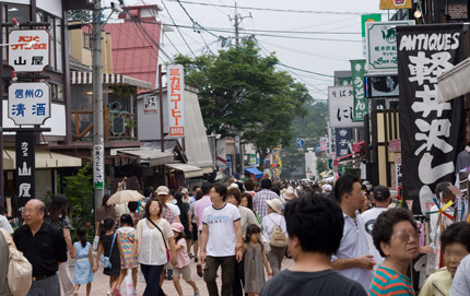 旧軽井沢銀座