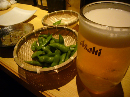 まずは、ビール