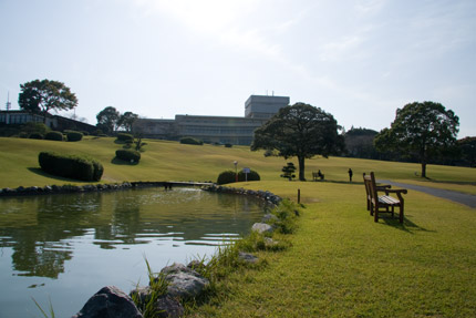 日本平ホテルの庭園