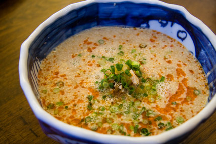 白ごまの担々麺