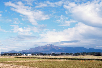 久比岐平野からの米山