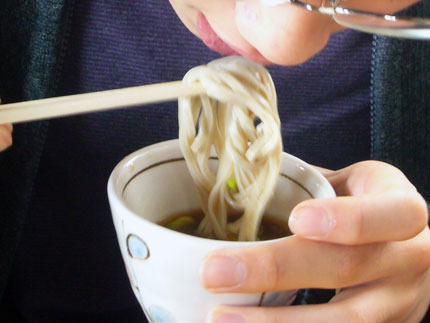 子供達も麺類が好き