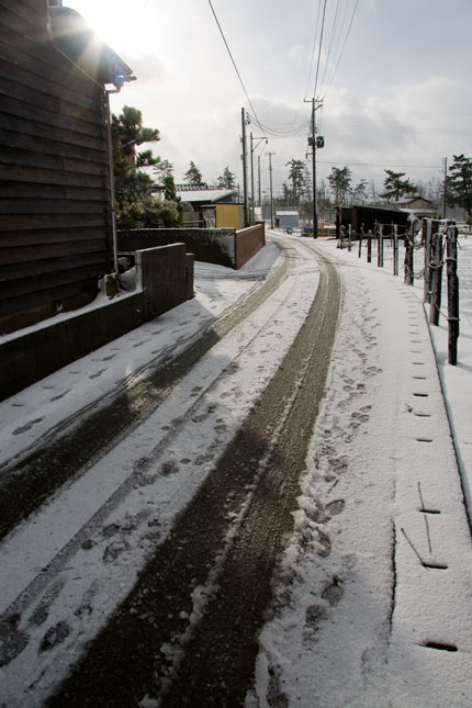 まばゆいばかりの雪