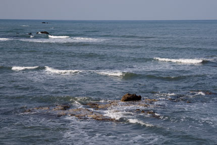 春の日本海のよう