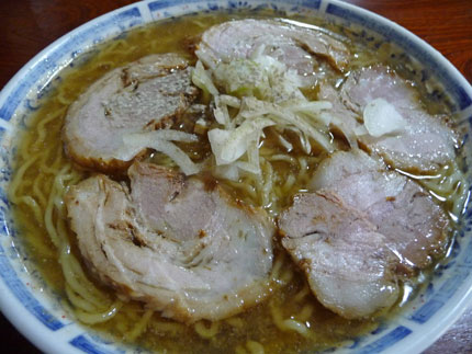 チャーシュー麺普通盛り