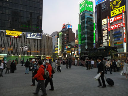 昔懐かし新橋駅周辺