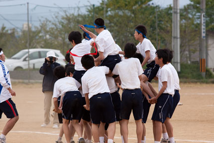 騎馬戦!