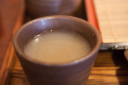 そば湯