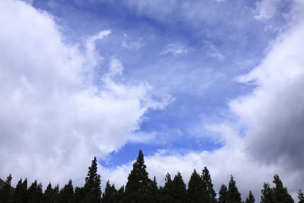 妙高の青空