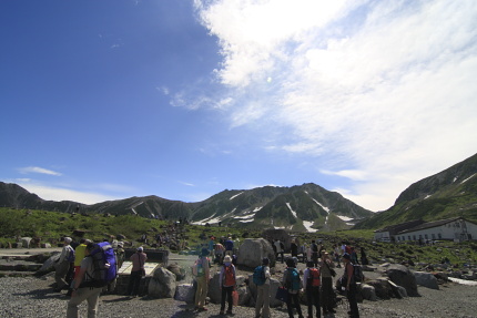 すばらしい景色が出迎えてくれました