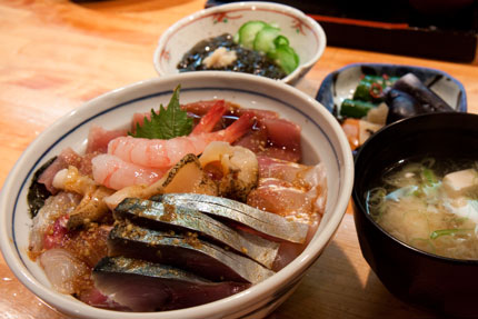 海鮮丼