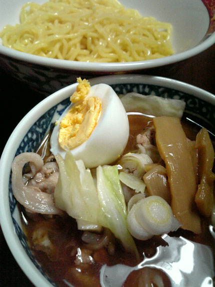 家で作ったつけ麺