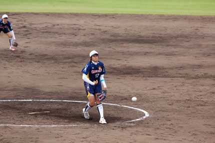 上野由岐子投手の投球フォーム