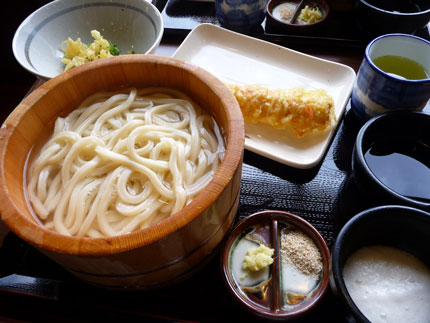 得セット釜揚げうどん？