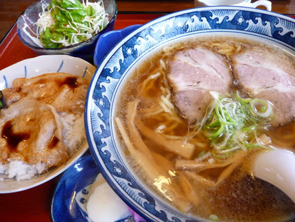 ラーメンセット（焼き肉丼セット）