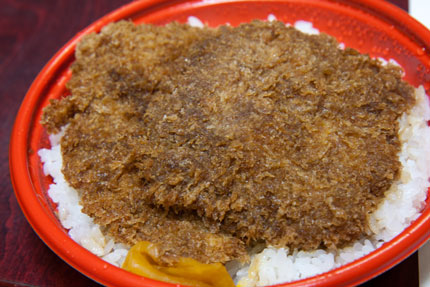 「グリルあまから」の持ち帰り専用ソースカツ丼