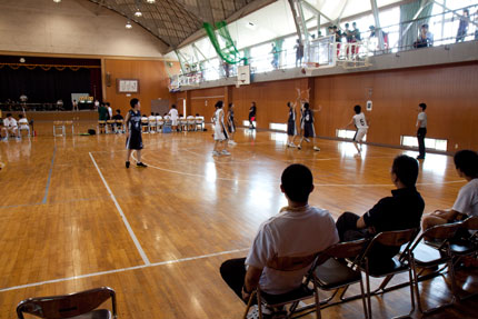 中学校バスケット大会