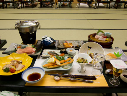 食事も素晴らしく