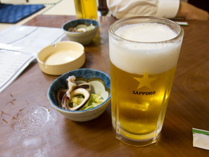 とりあえず、生ビール