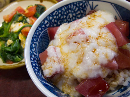 マグロの山かけ丼