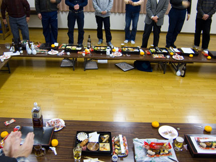 班の新年会