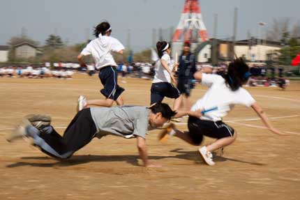 3学年学級対抗リレー