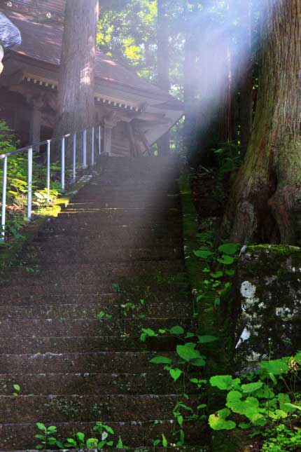 津南町結東にあった神社