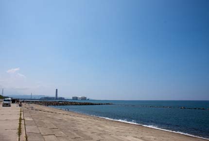 地元の海