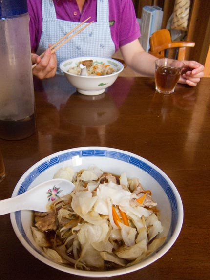 野菜がたっぷりラーメン