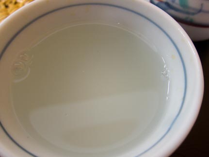 そば湯