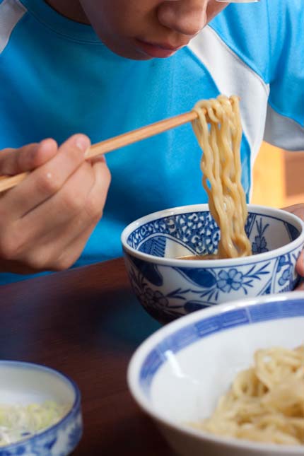 子供達もラーメン好き