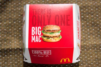 BigMACを200円