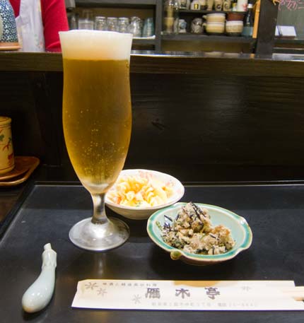 締めのビール