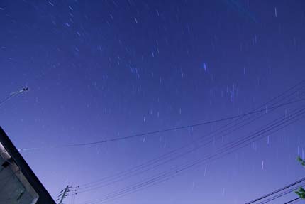 北側に向けて撮影