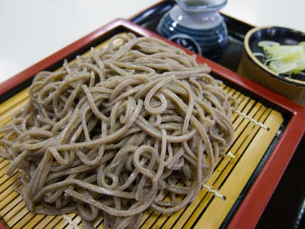 新蕎麦の十割深山そば