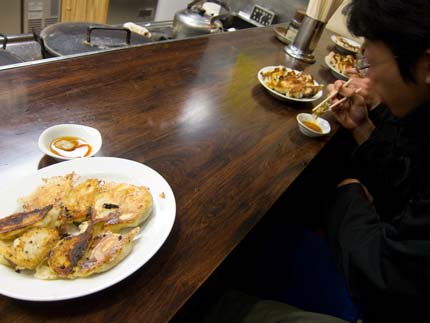 子供達にも美味しい餃子を食べさせてあげられました