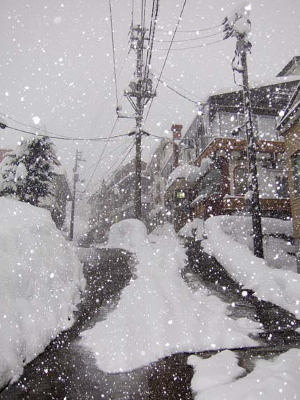 妙高の山間部