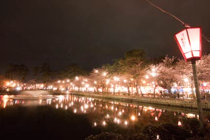 高田城の西側