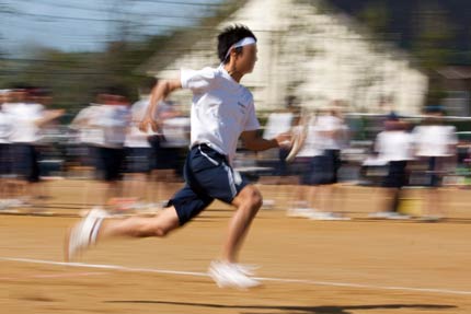 高学年のリレー