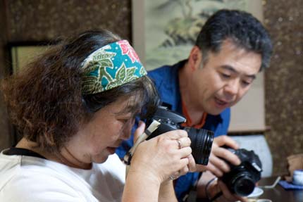 伊勢崎からぽてちよ岩崎さん中津川から額縁屋の松井さん