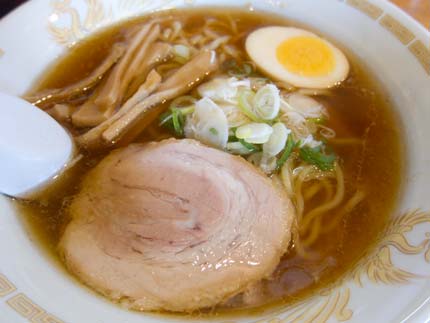 正油ラーメン600円