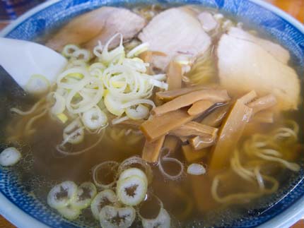 柳麺600円+大盛り100円