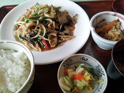 野菜炒め定食