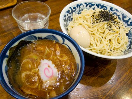 味玉つけ麺780円